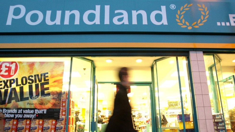 Poundland store