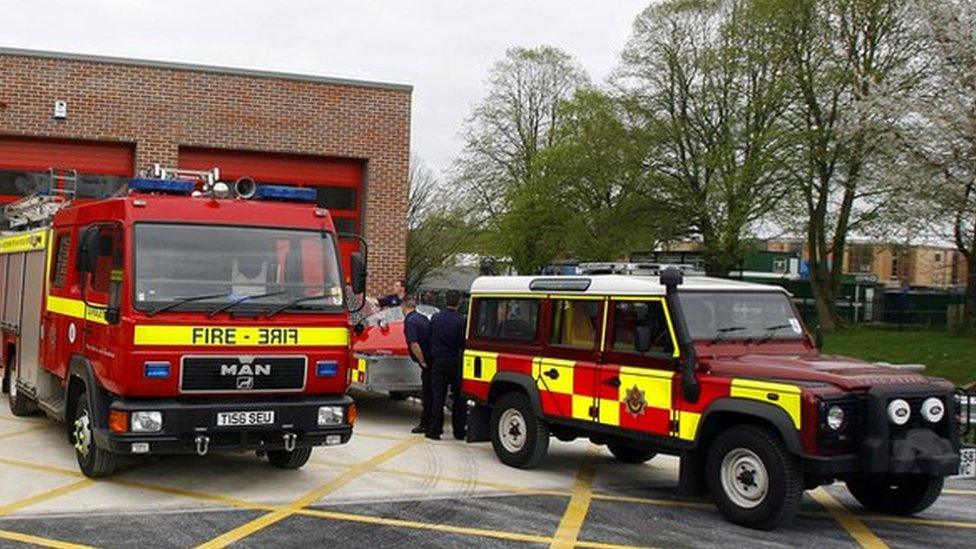 Fire service vehicles