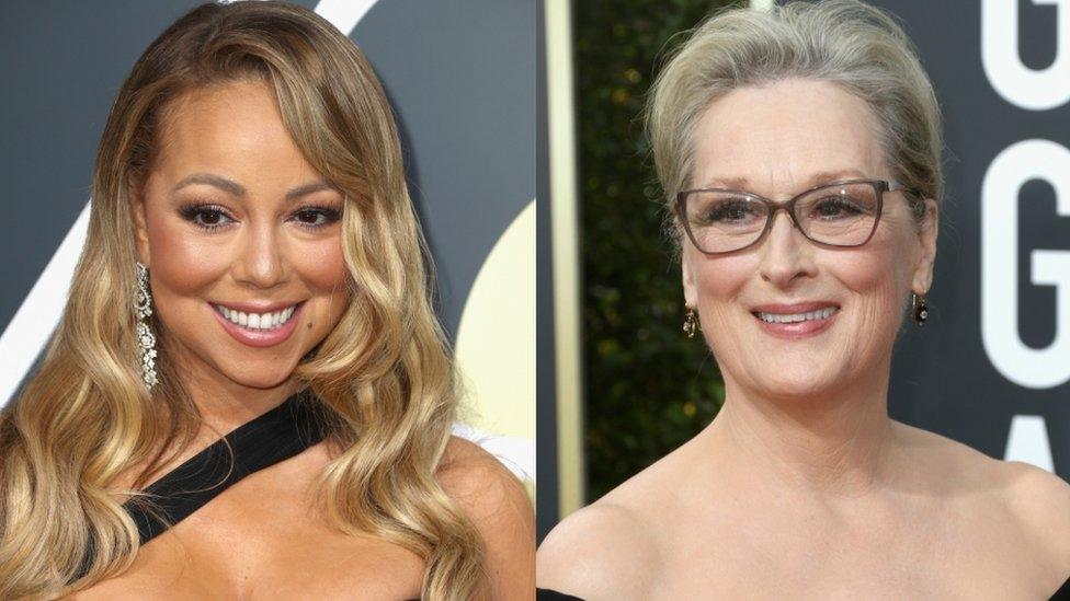 Mariah Carey and Meryl Streep