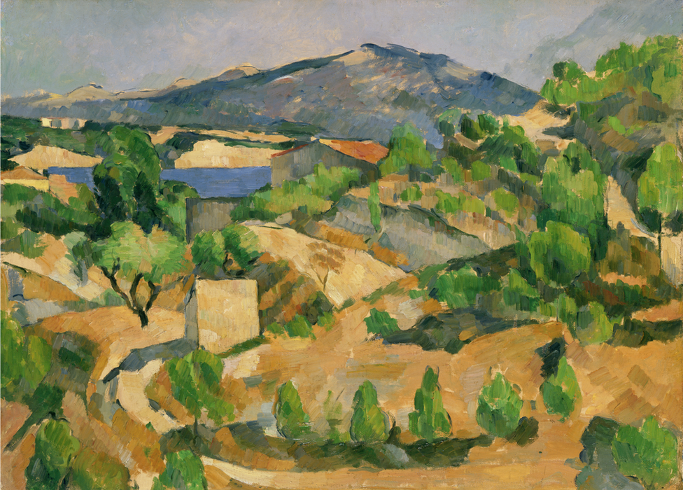 Midi (Hanner dydd), L'Estaque, Paul Cézanne, tua 1879