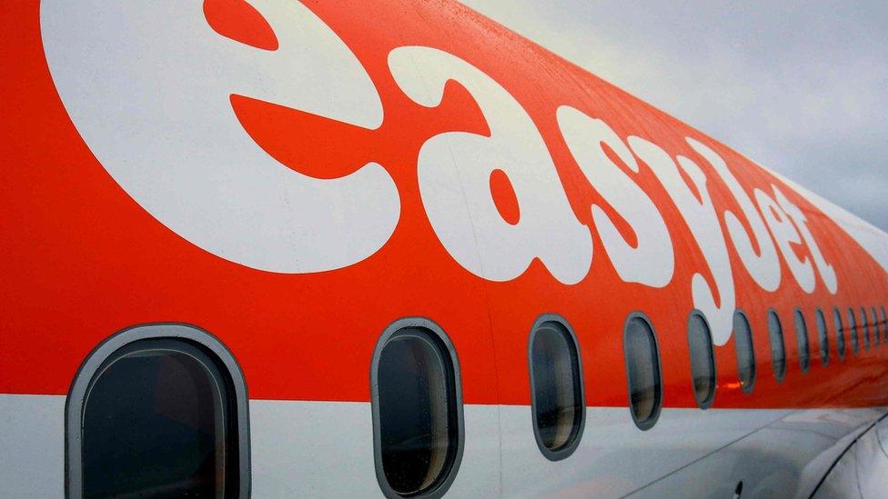 easyjet plane