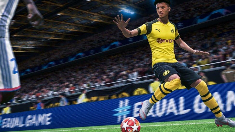 Jadon Sancho Fifa 20.