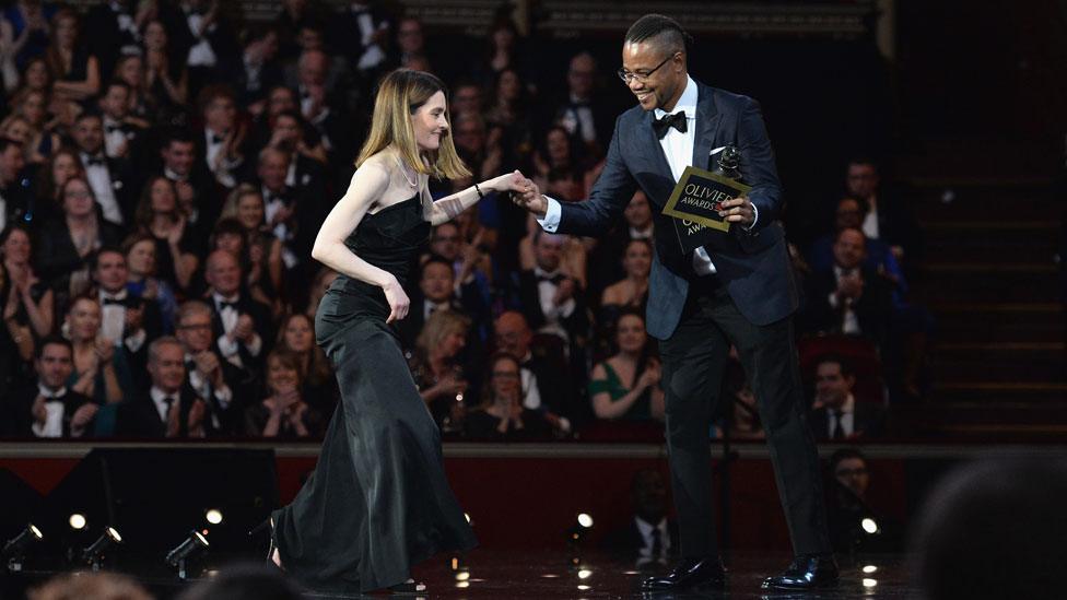 Shirley Henderson and Cuba Gooding Jr