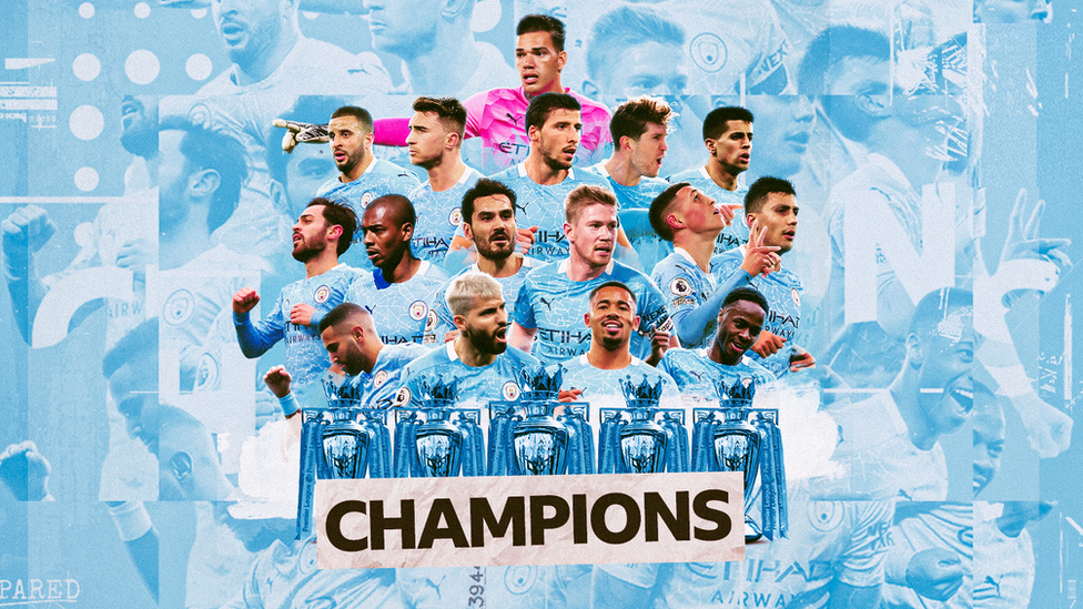 Manchester City win the title