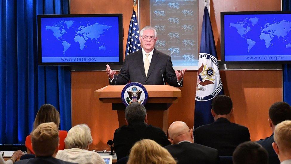 State department press conference