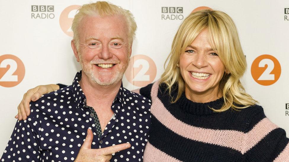 Chris Evans and Zoe Ball