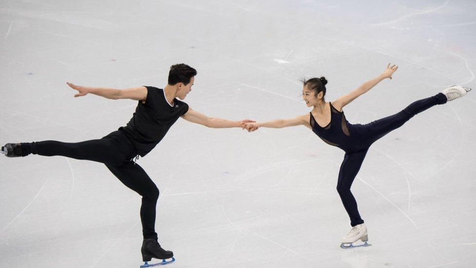 North Korean figure skaters