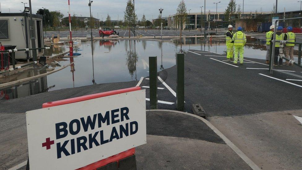 Flooding at Fosse Park