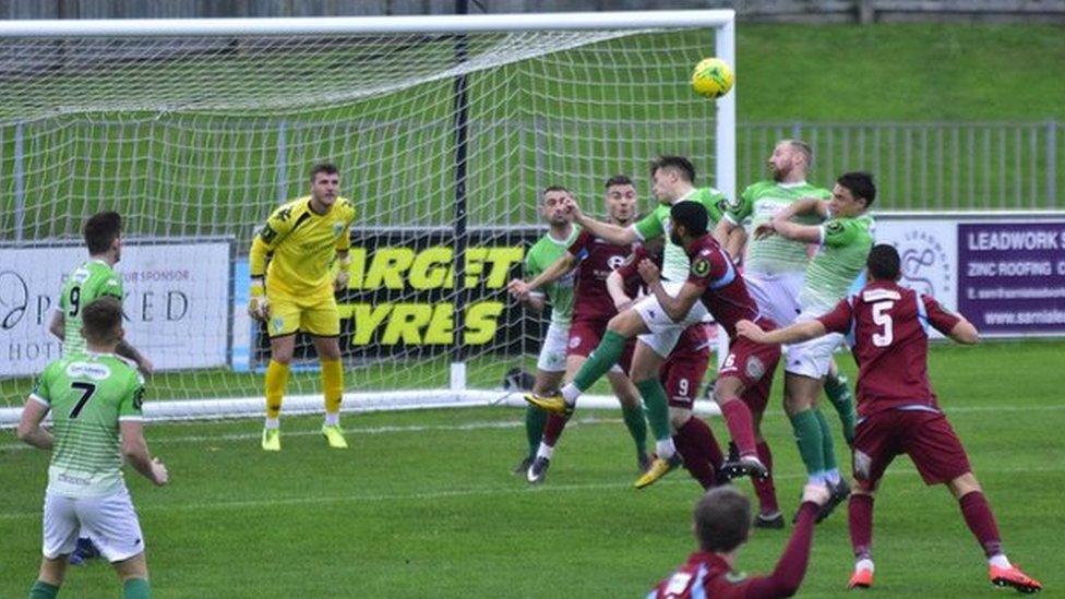 Guernsey FC v Hastings United