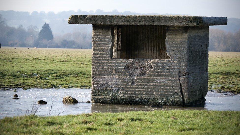 Pillbox on Port Meadow