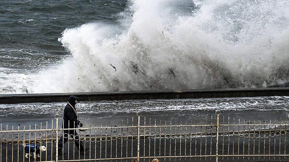 Storm scene