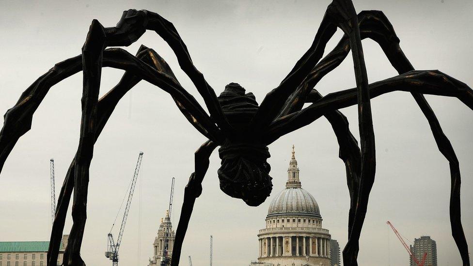 Louise Bourgeois Spider sculpture in London