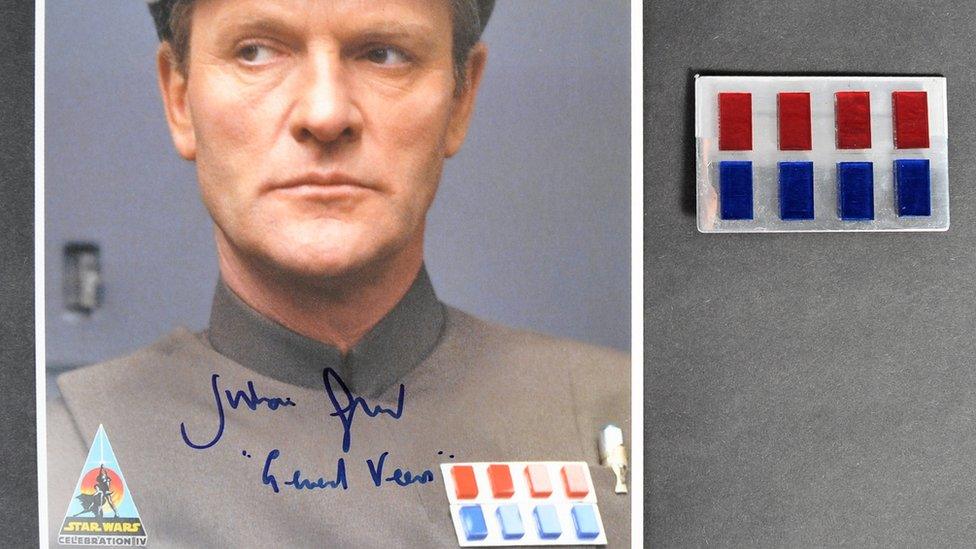 Julian Glover as General Veers in Star Wars The Empire Strikes Back