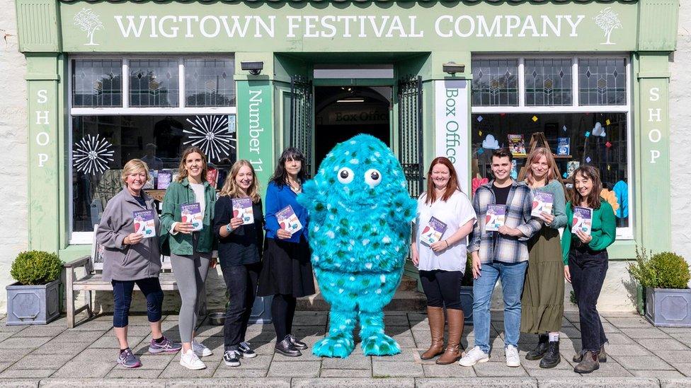 Wigtown volunteers