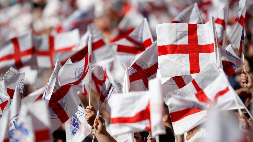 England flags