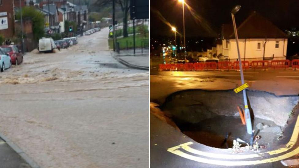 Sink hole composite