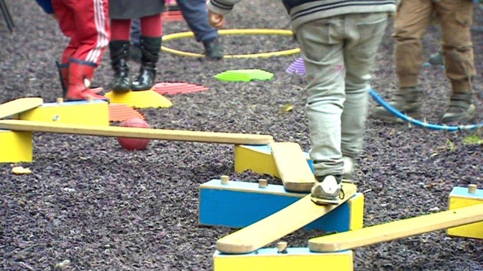 Children playing