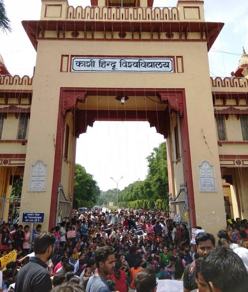 BHU protests