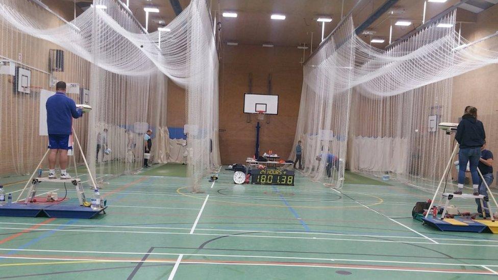 Cricket record attempt