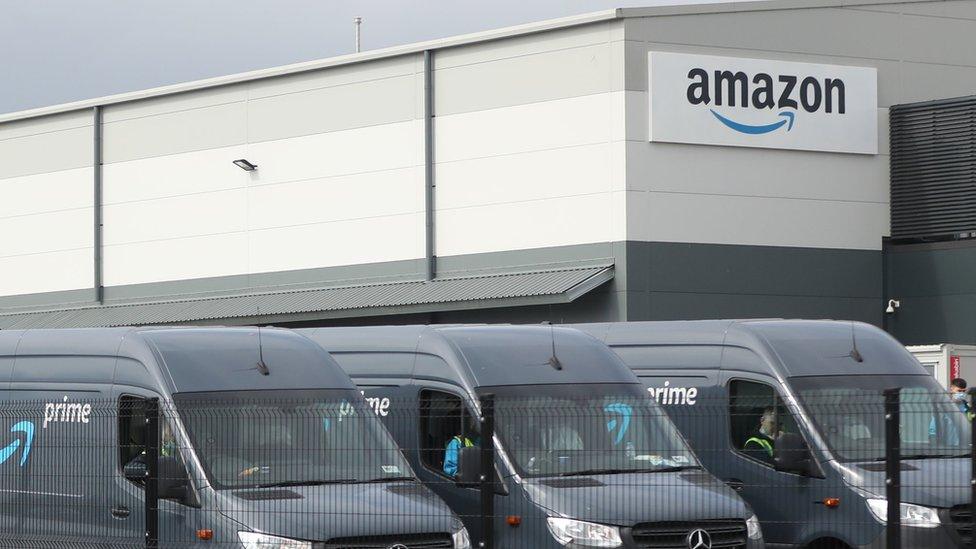 Amazon depot in Avonmouth