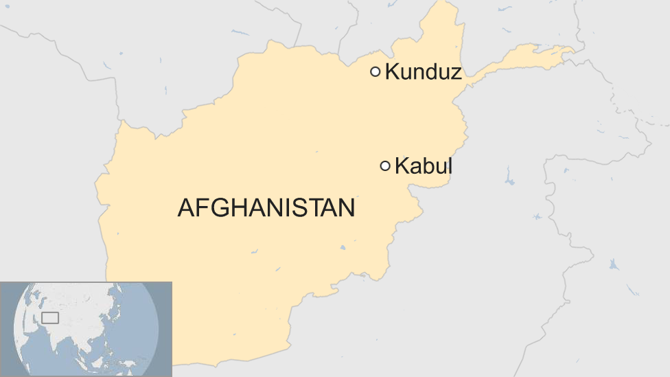 Map of Kunduz