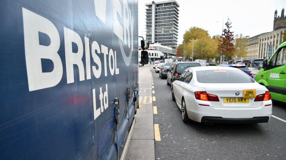 Traffic in Bristol