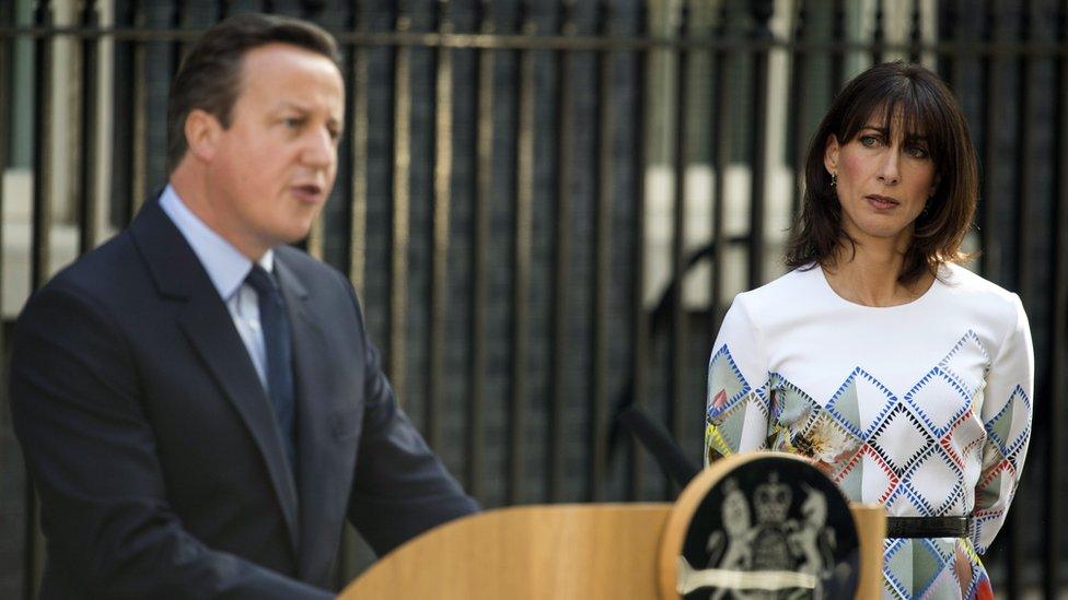 David and Samantha Cameron