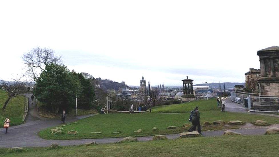 Calton burial ground