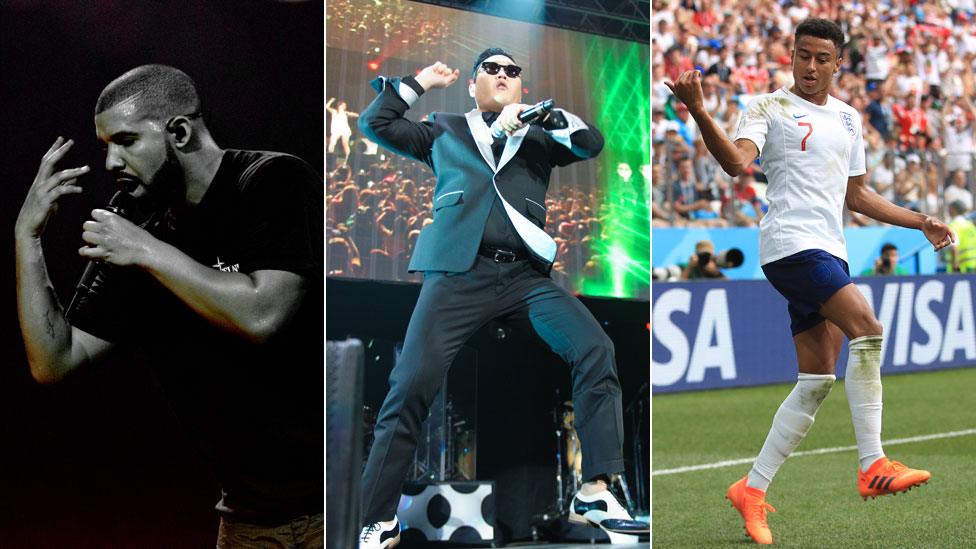 Drake, Psy, Jesse Lingard