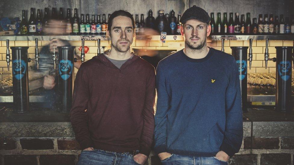 BrewDog founders Martin Dickie and James Watt