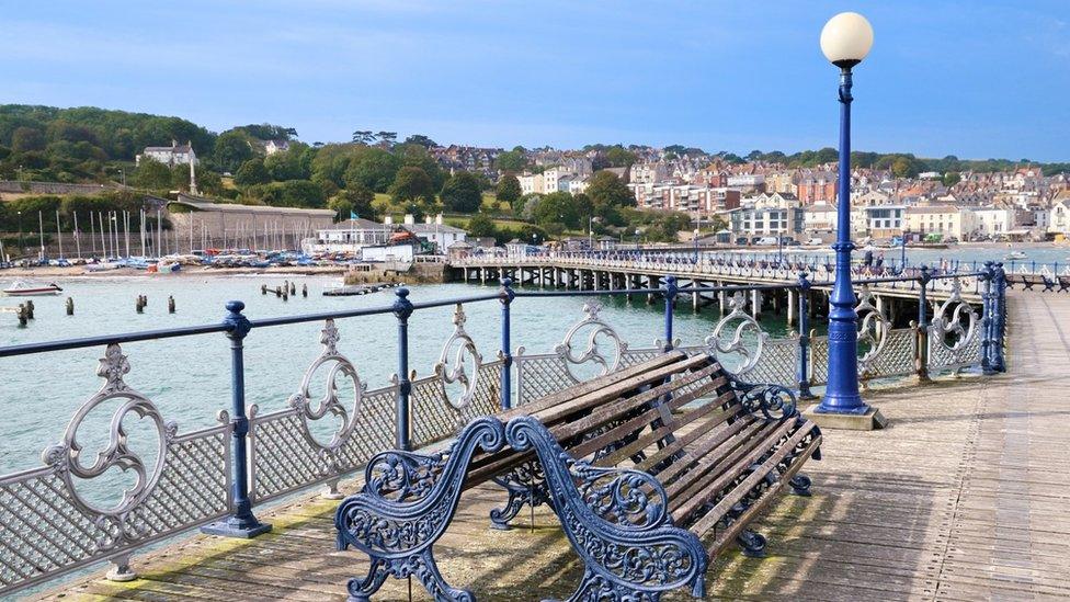 Swanage pier