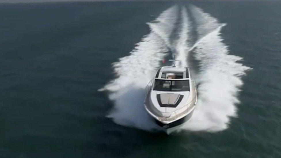 Fairline motor yacht