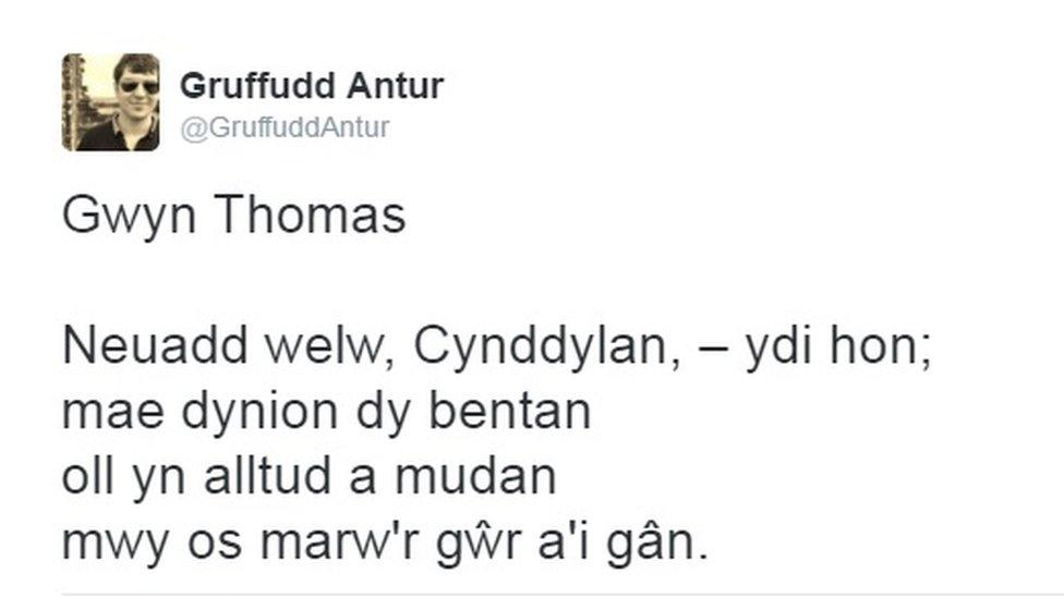 gruffudd antur