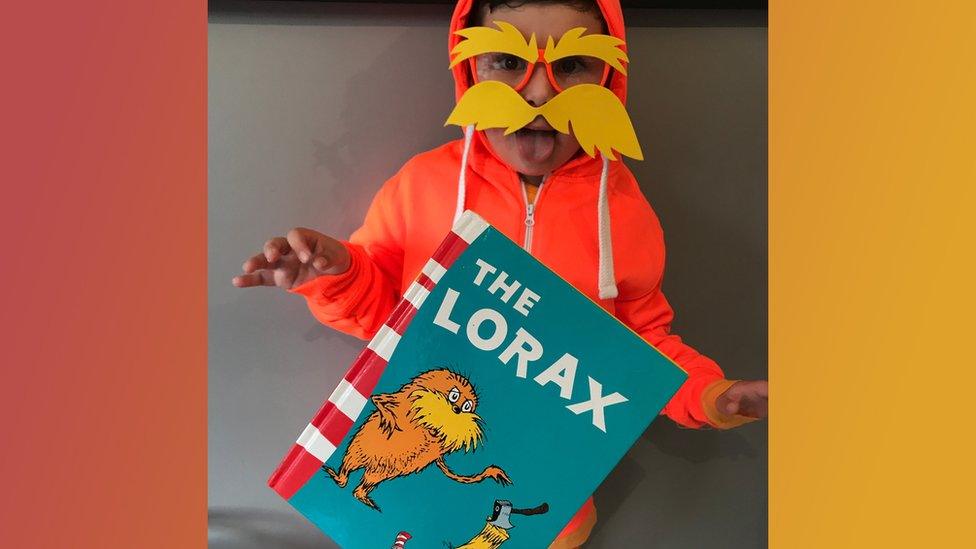 Alexander as The Lorax