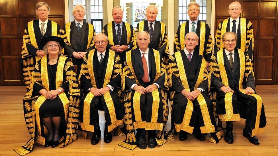 Lords of the UK Supreme Court