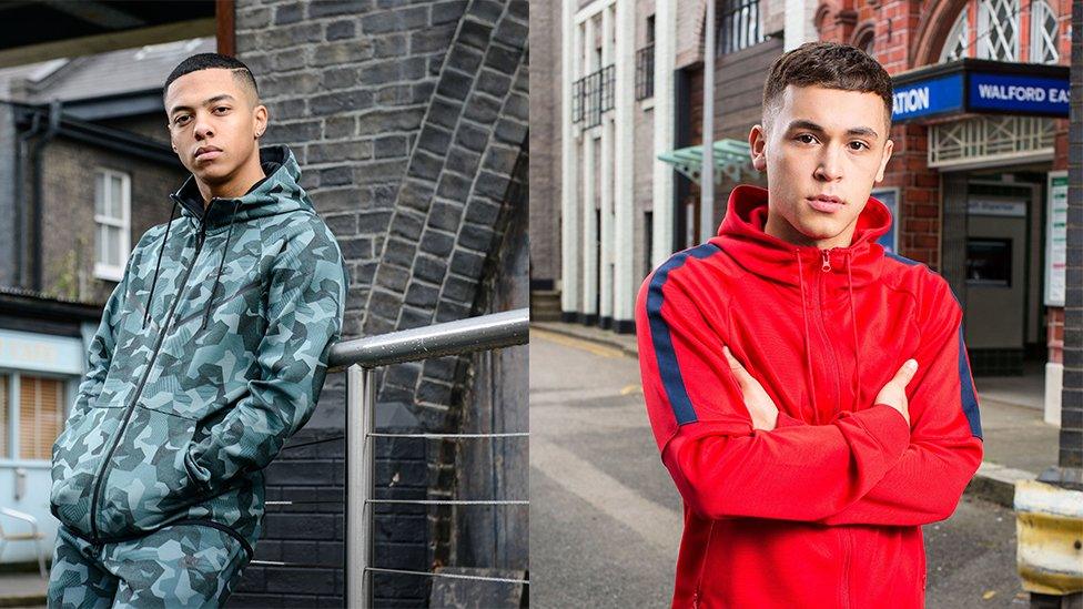 Keegan played by Zack Morris and Shakil played by Shaheen Jafargholi