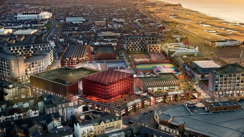 Blackpool Central artist's impression