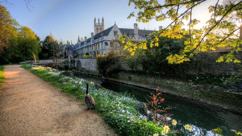 Magdalen College at Oxford University