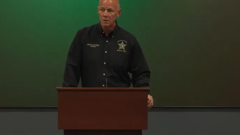 Pinellas County Sheriff Bob Gualtieri gave an update to reporters on Tuesday night