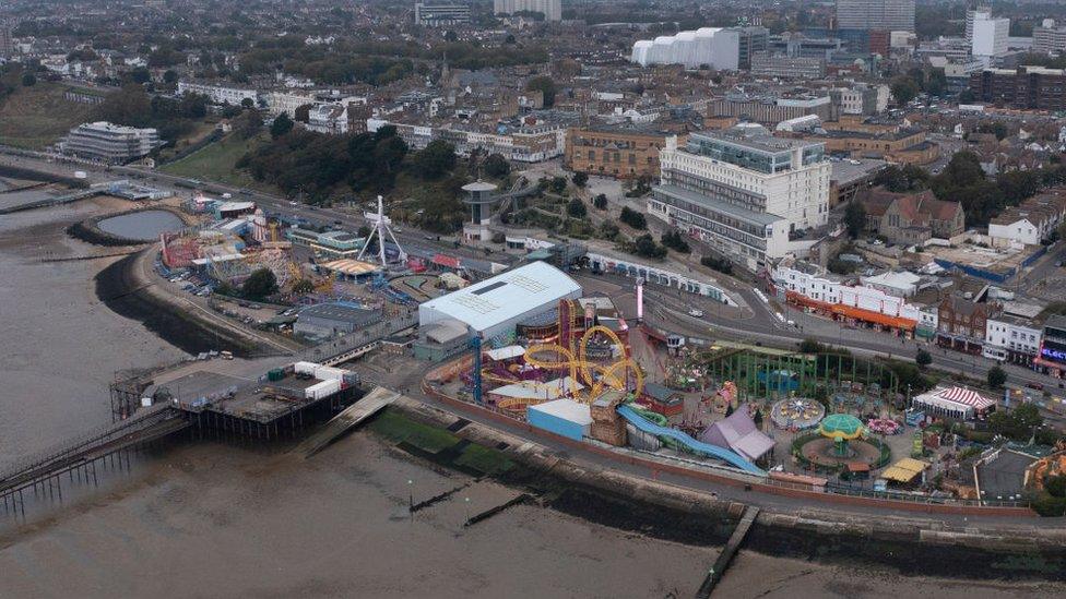 Southend aerial picture