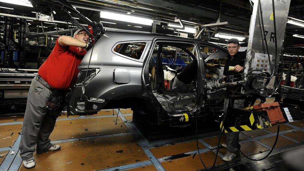 Nissan's plant in Sunderland