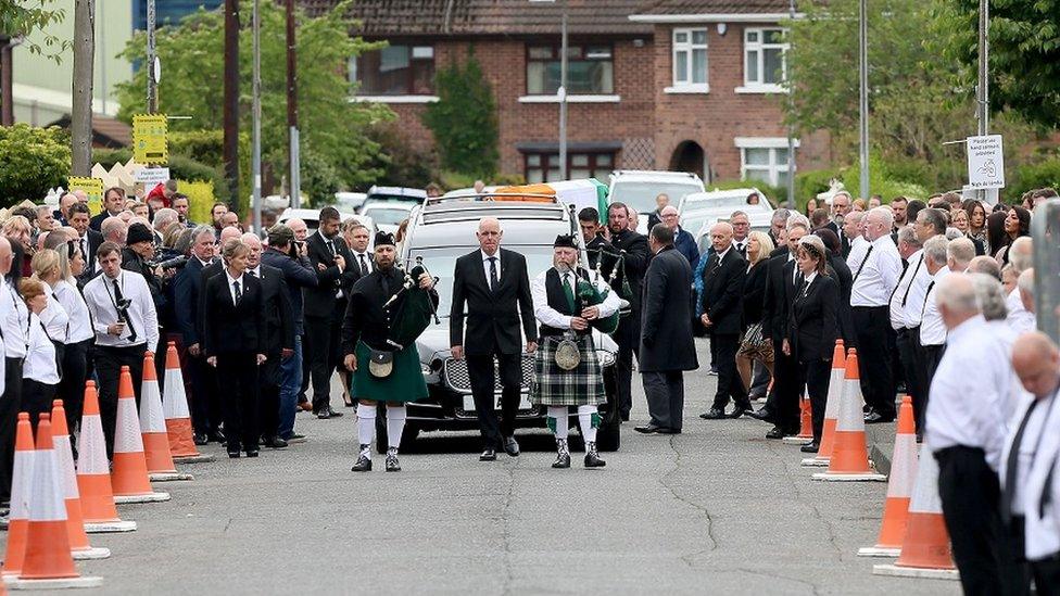 Bobby Storey funeral