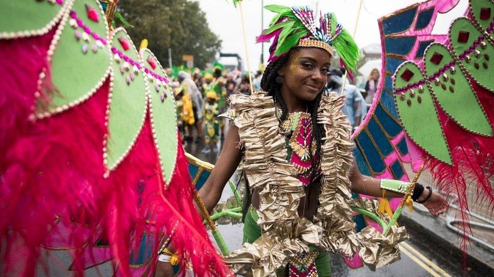 Performer at Carnival