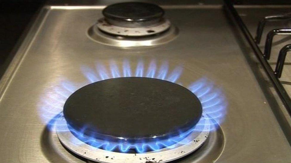 gas cooker