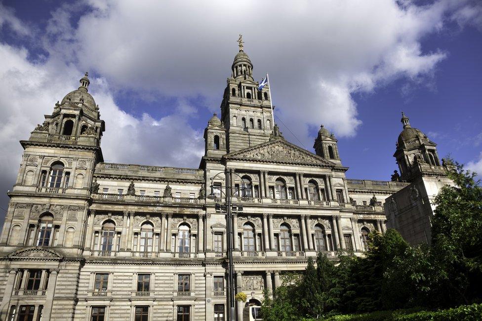 Glasgow City Council chambers