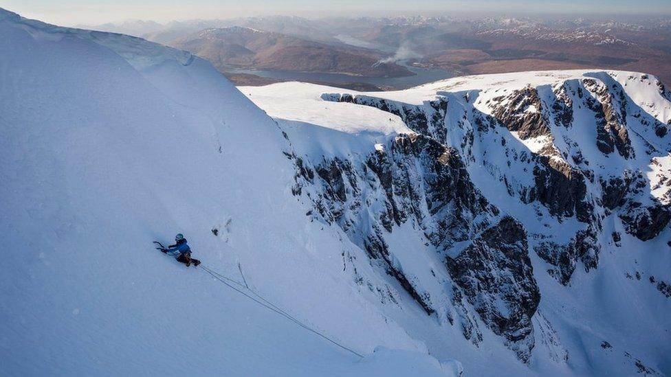 Natalie Berry on Ben Nevis