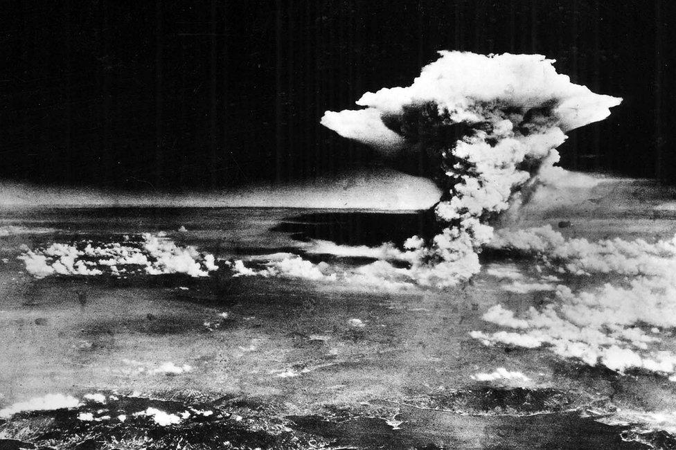 The Hiroshima blast