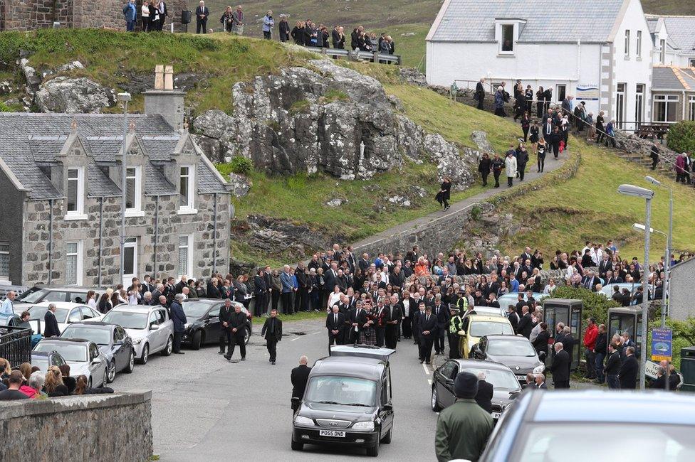 Eilildh MacLeod funeral mass