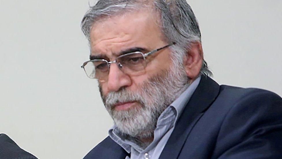 File photo of Mohsen Fakhrizadeh