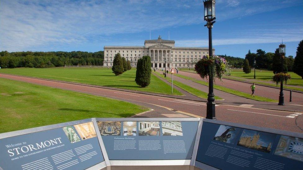 Northern Ireland, Belfast, Stormont assembly buildings